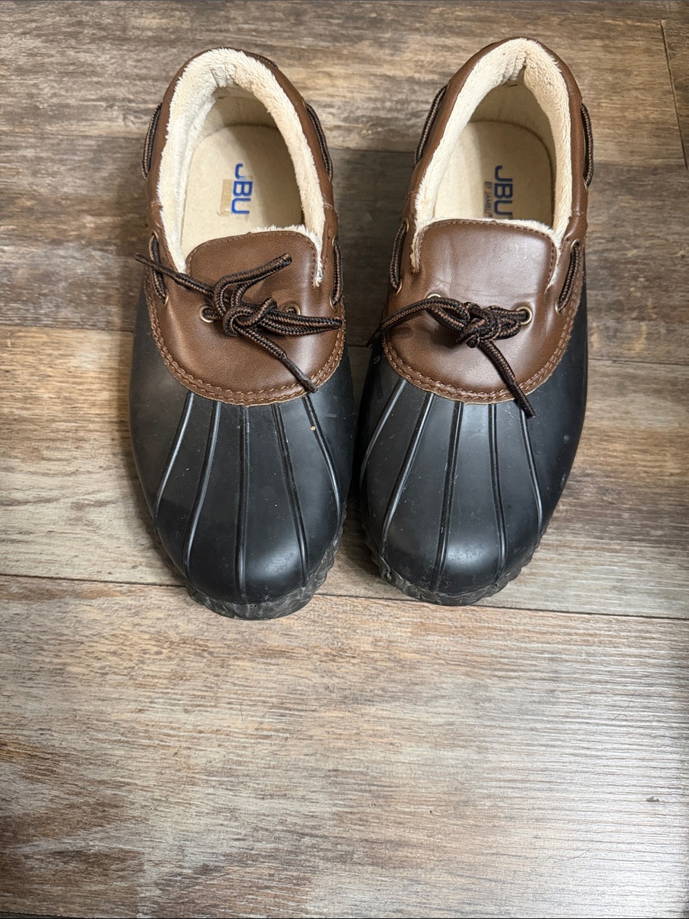 JBU women’s Brown and Black Duck Shoes